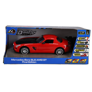 Dynatech controlado radiográficamente Mercedes-Benz 1:14 2.4G SLS AMG GT Final Edition Red
