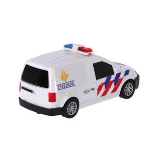 Auto della polizia radiocomandata con ruote rapide e luce | 2 pezzi
