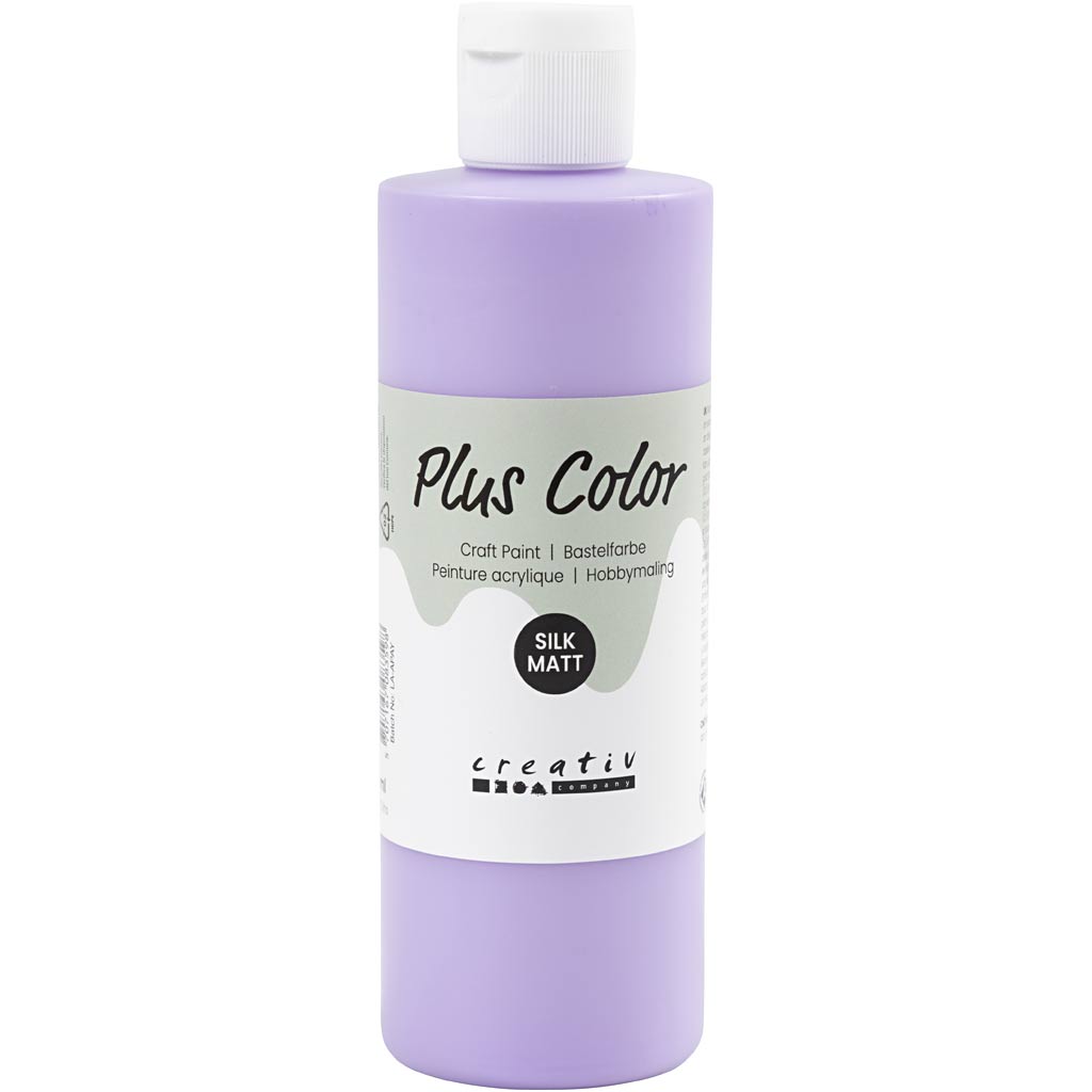Plus color acrylverf, violet, 250 ml 1 fles