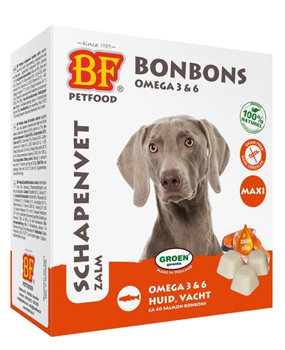 Biofood moutons vétérinaire maxi bonbons saumon