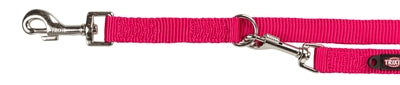 Trixie Dog Leashé Fuchsia ajustável dupla premium