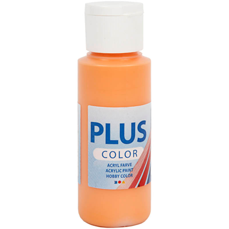 Plus color acrylic paint, pumpkin, 60 ml 1 bottle