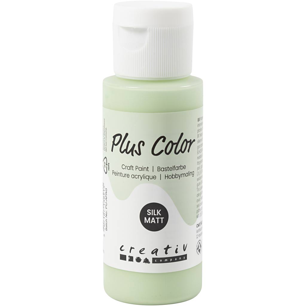 Plus color acrylic paint, spring green, 60 ml 1 bottle