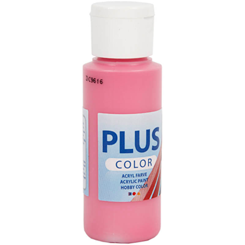 Plus color acrylverf, fuchsia, 60 ml 1 fles