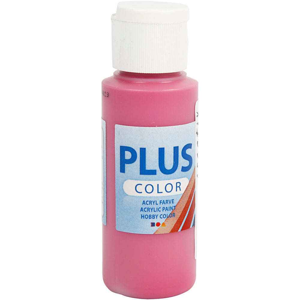 Plus color acrylverf, royal fuchsia, 60 ml 1 fles