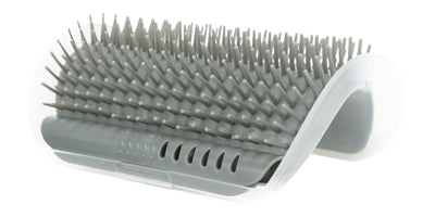 Trixie Massage Brush Wall Corner Grey