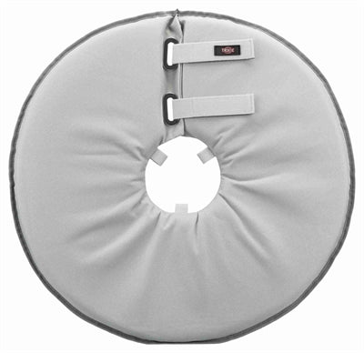 Trixie Protective Collar Foam Rubber Gray