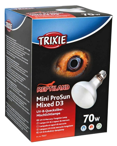 Trixie Reptiland mini prosun mixed d3 uv-b lamp self-starting