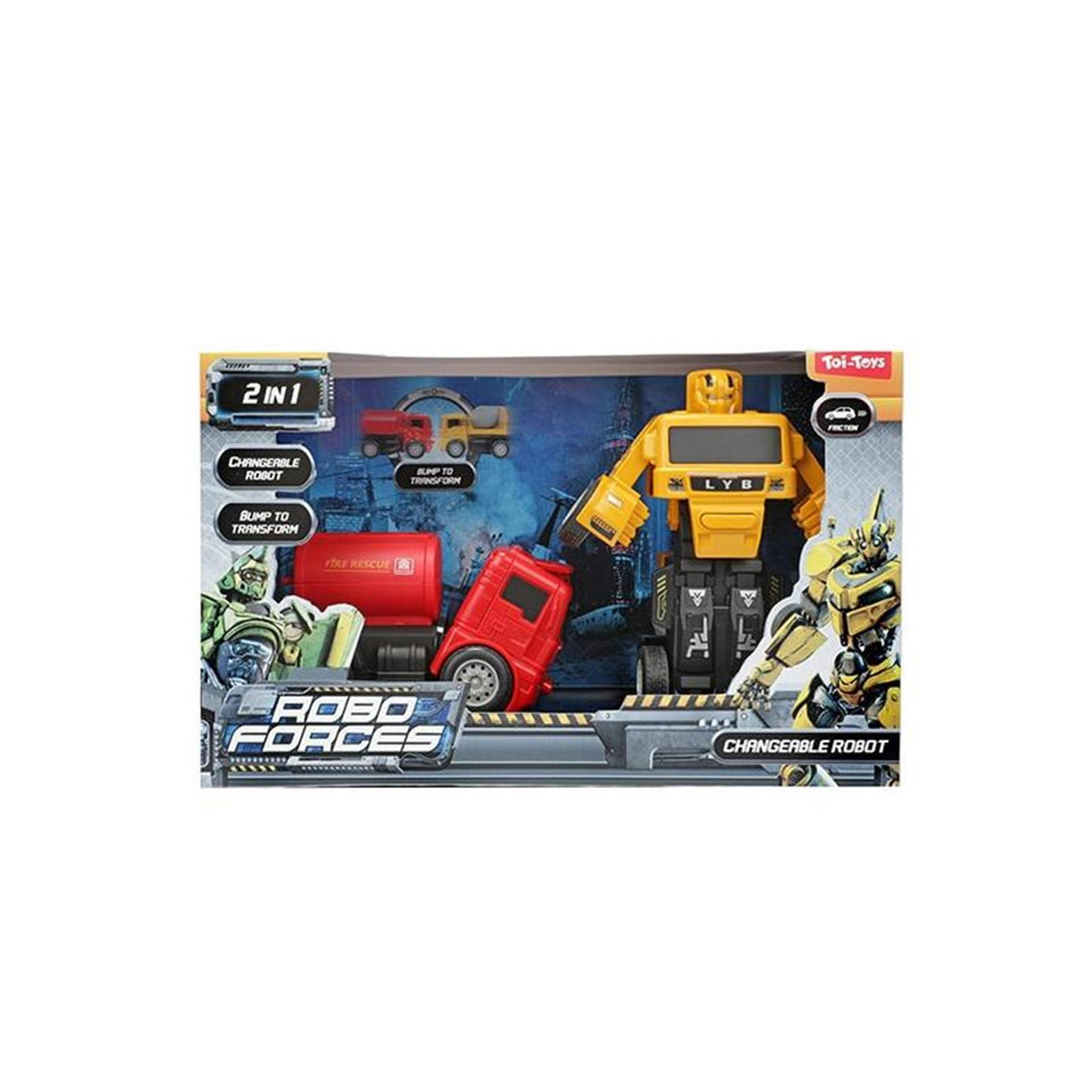 Toi-toys toi toys een klik veranderrobot