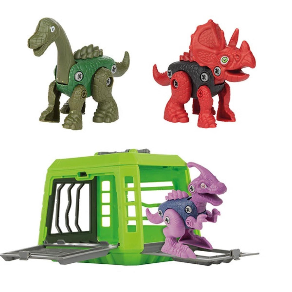 World of Dinosaurs Build a Dino with a Cage