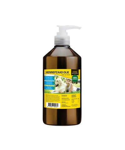 Utopia Diertotaal hemp seed oil with pump