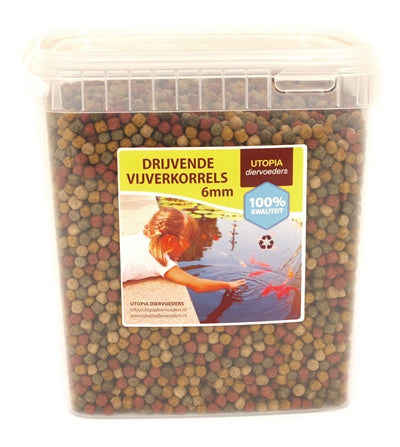 Utopia Diertotaal floating pond granules