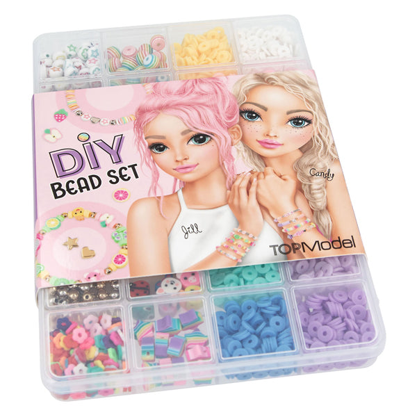 Set di gioielli con perline fai-da-te modello top