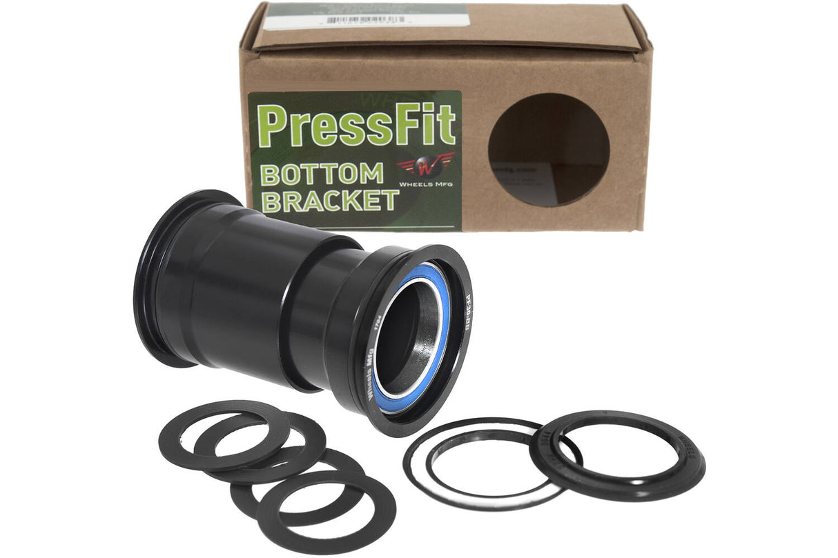 Räder Herstellung von Rädern MFG Bottom Bracket PressFit 30 ABEC 3 Schwarz