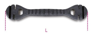 Beta 3963p spoke nipple wrench for flat spokes