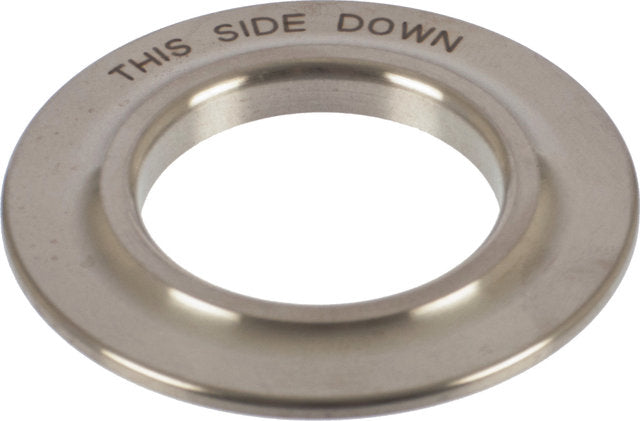 Chris king 1.5 to 1 1 8 crown race devolution baseplate, stainless steel
