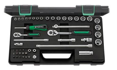 Stahlwille doppenset 1 4 -3 8