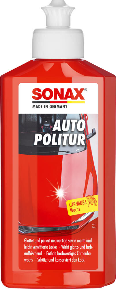 Sonax car polish car polishes 250 ml pet bottle