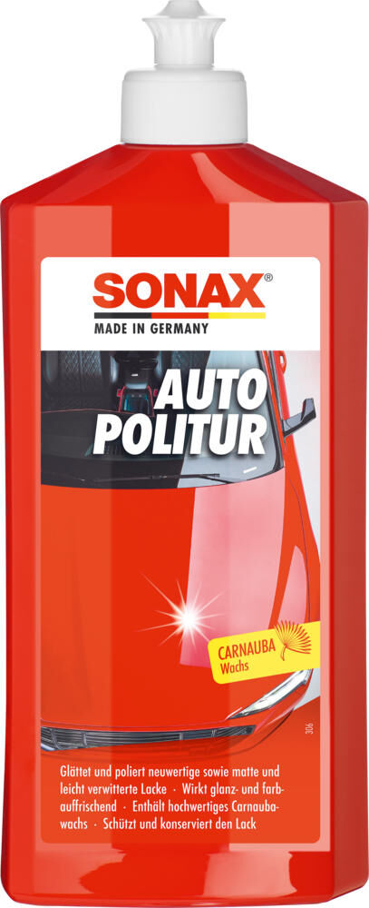 Lucidante per auto Sonax Flacone in pet da 500 ml