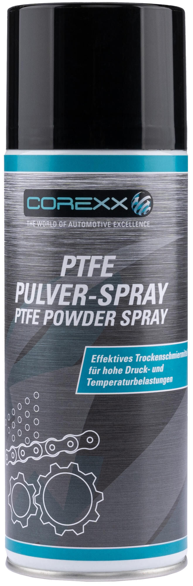 Corexx tørrsmøremiddel PTFE pulverspray PTFE pulverspray 400 ml