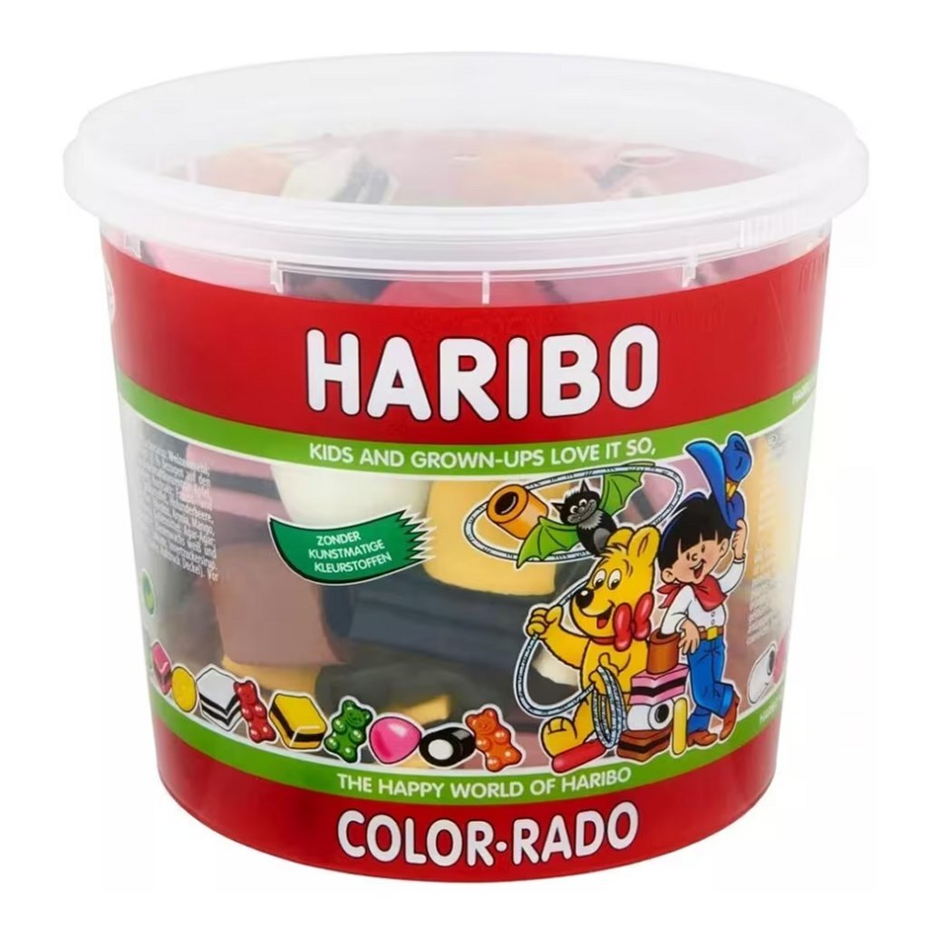 Haribo g-130021 färg-rado 650 gr