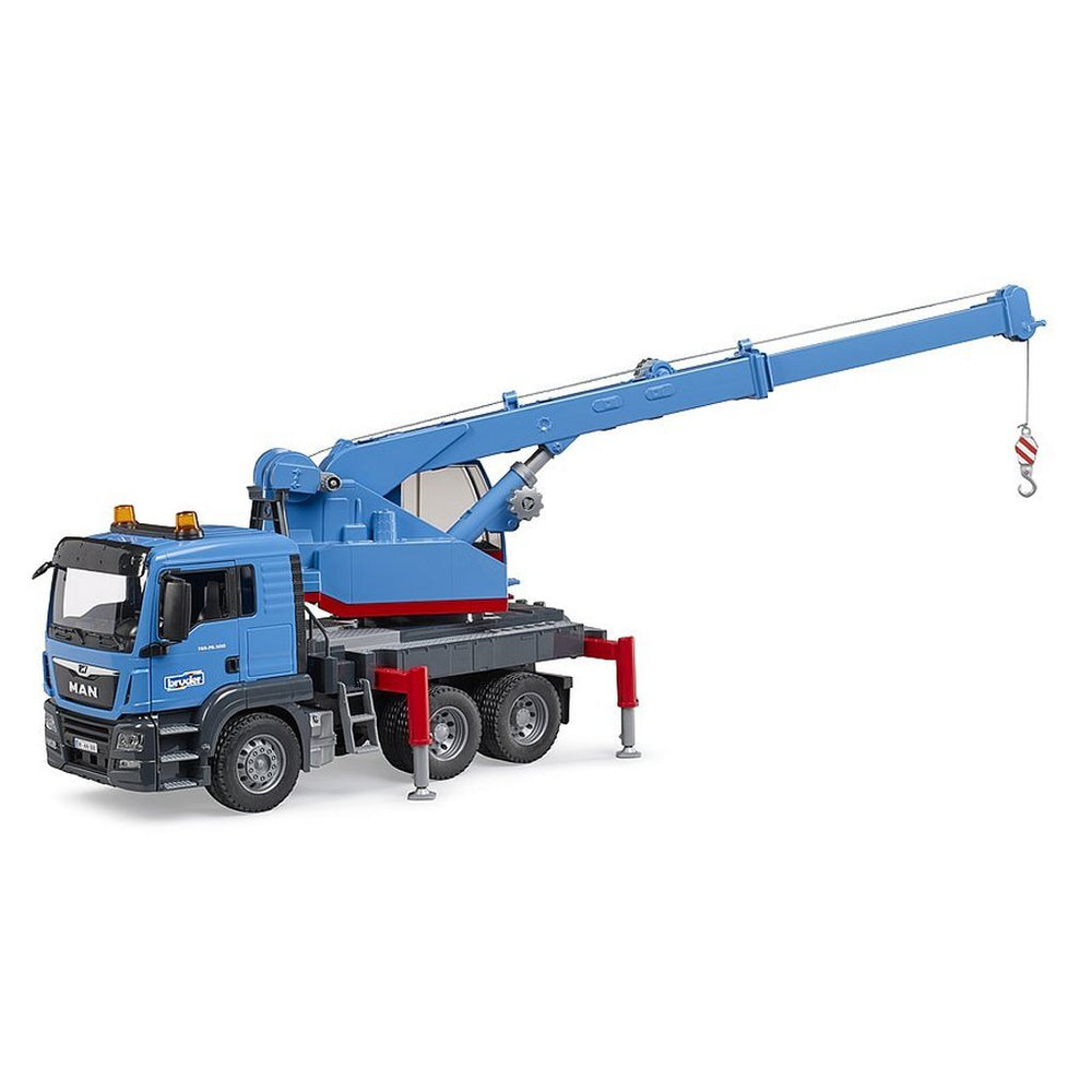Bruder Truck Man with Tap Blue