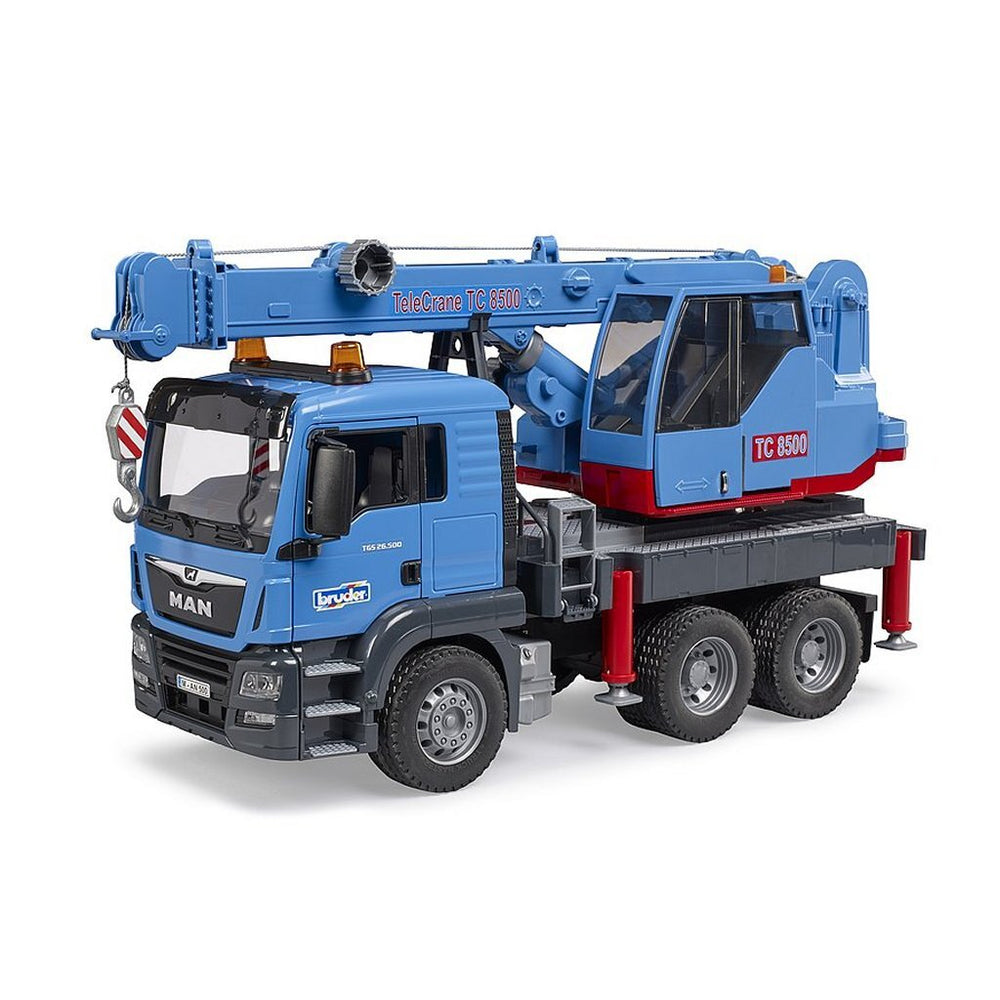 Bruder Truck Man with Tap Blue