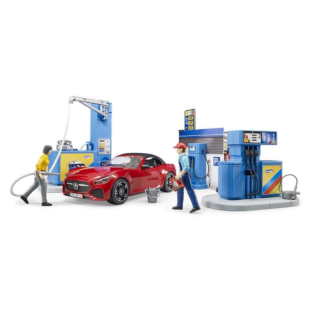Bruder BWORLD Gas station and Carwash