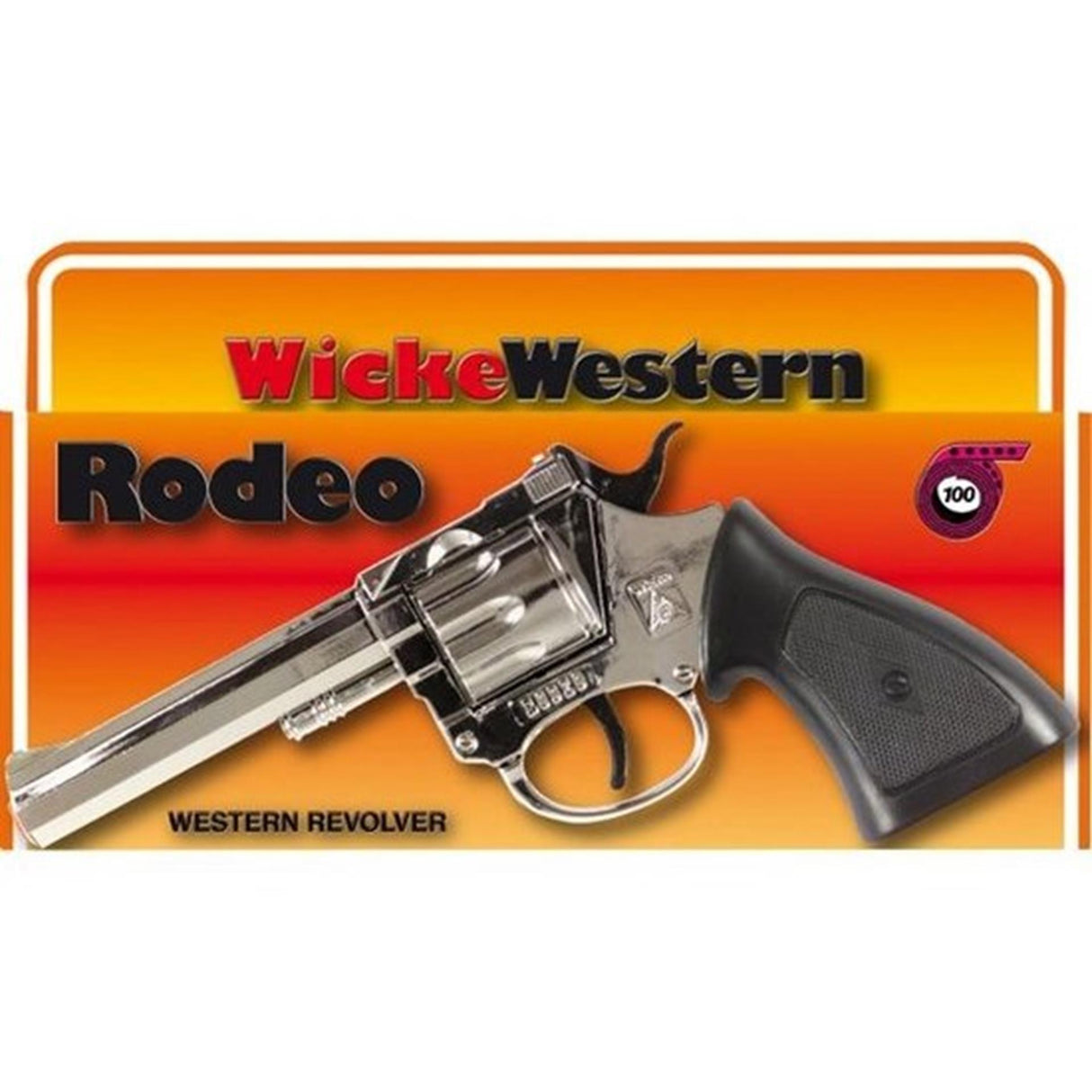 Johntoy Wicke pistol rodeo krom 100 skud