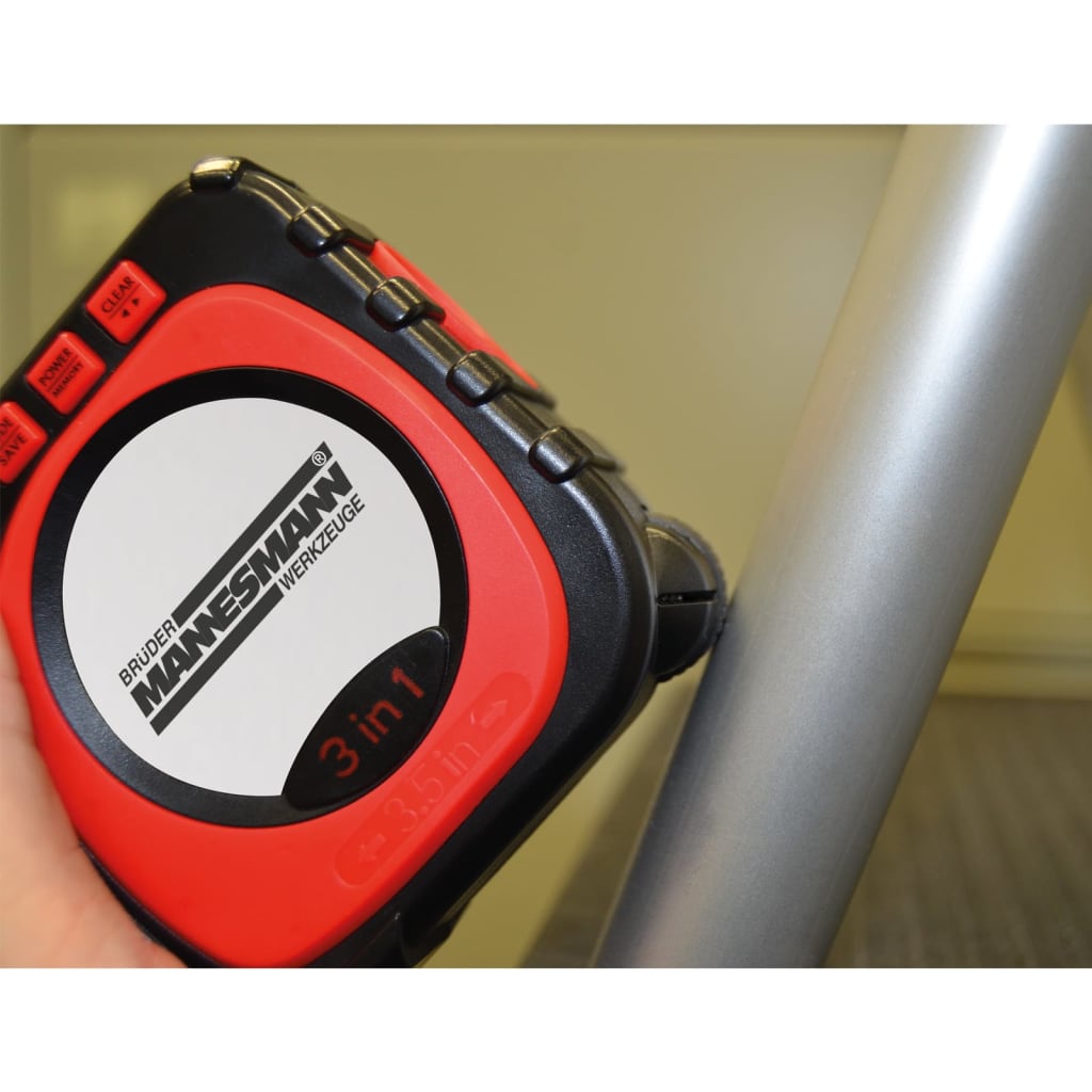 Brüder Mannesmann Brüder Mannesmann mètre ruban 3 en 1 numérique