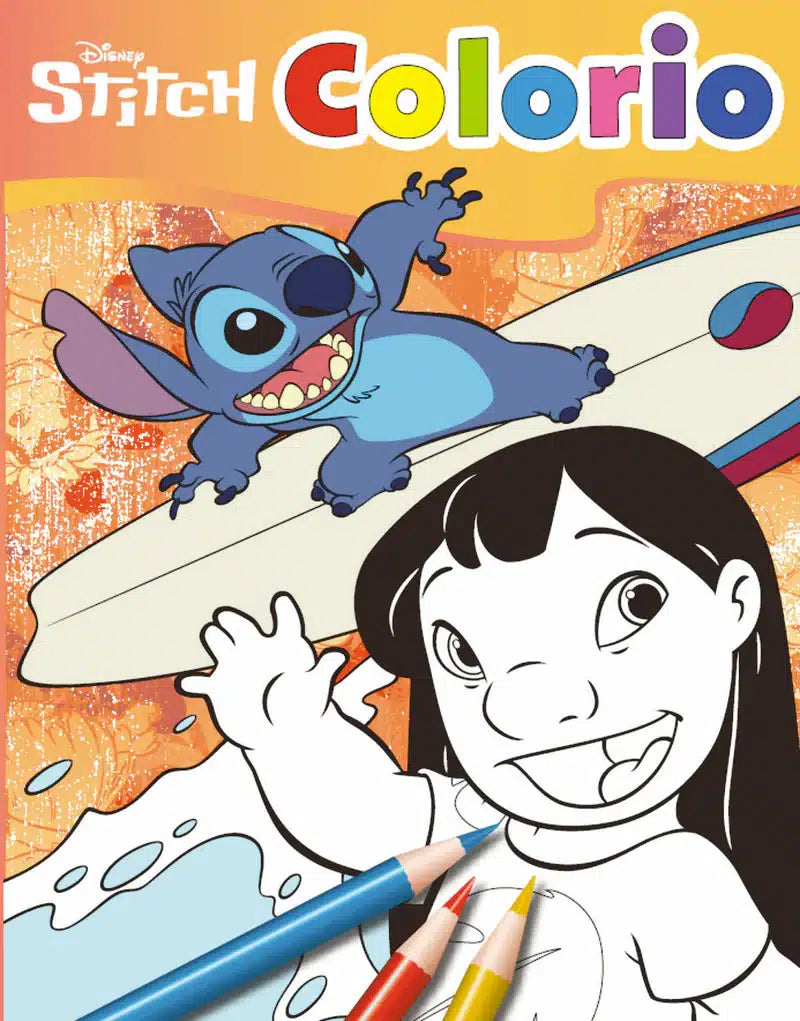 Intro stitch coloring book 2, 32 pages.