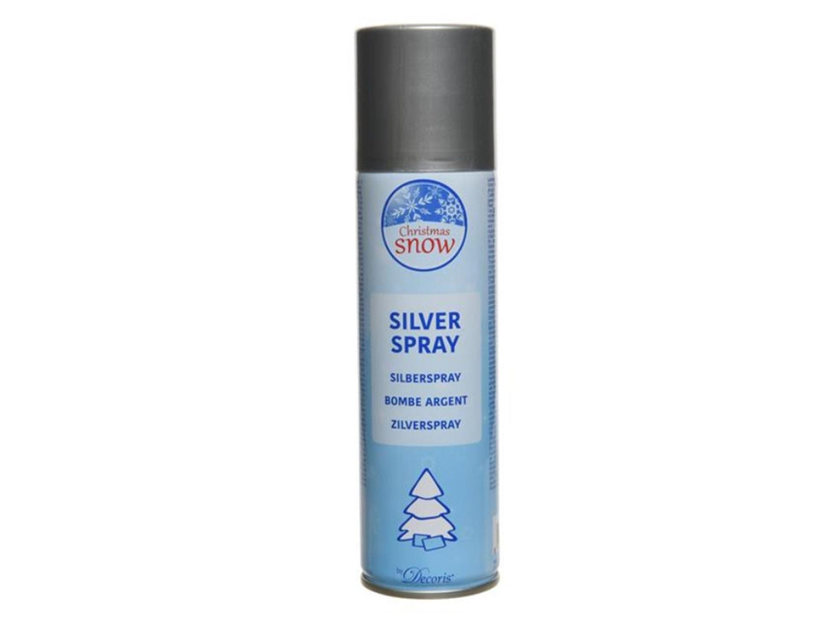 Decoris zilverspray 150ml zilver