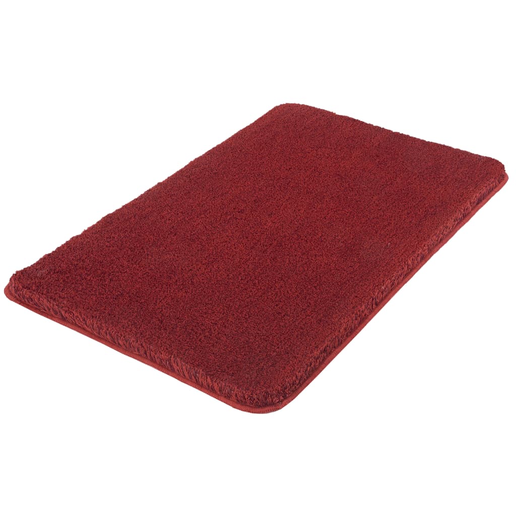 Kleine wolke kleine wolke bath mat 60x100 cm ruby red