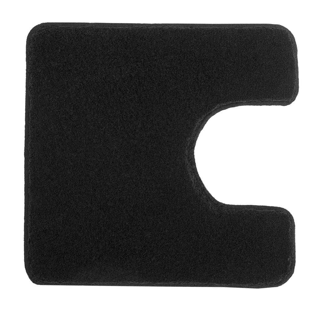 Little cloud toilet mat relax 55x55 cm black