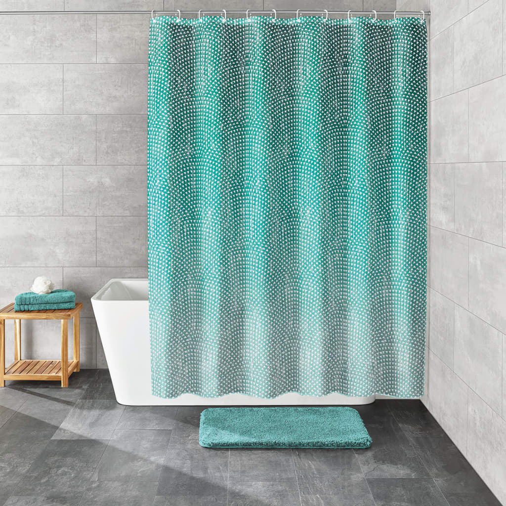 Little Clouds Little Clouds Shower Curtain Cascade 180x200 cm green
