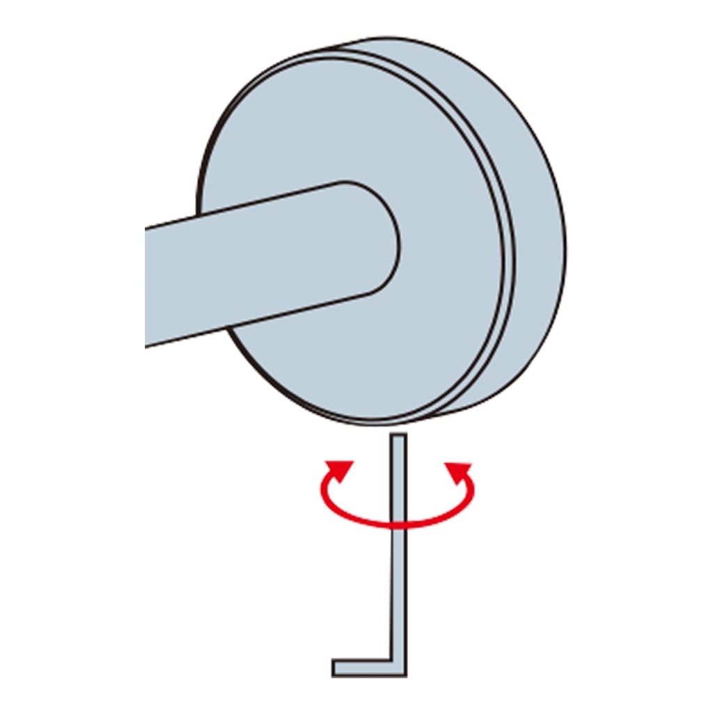 Little Wolke Little Wolke Hairdryer Holder Apollo Nero Black