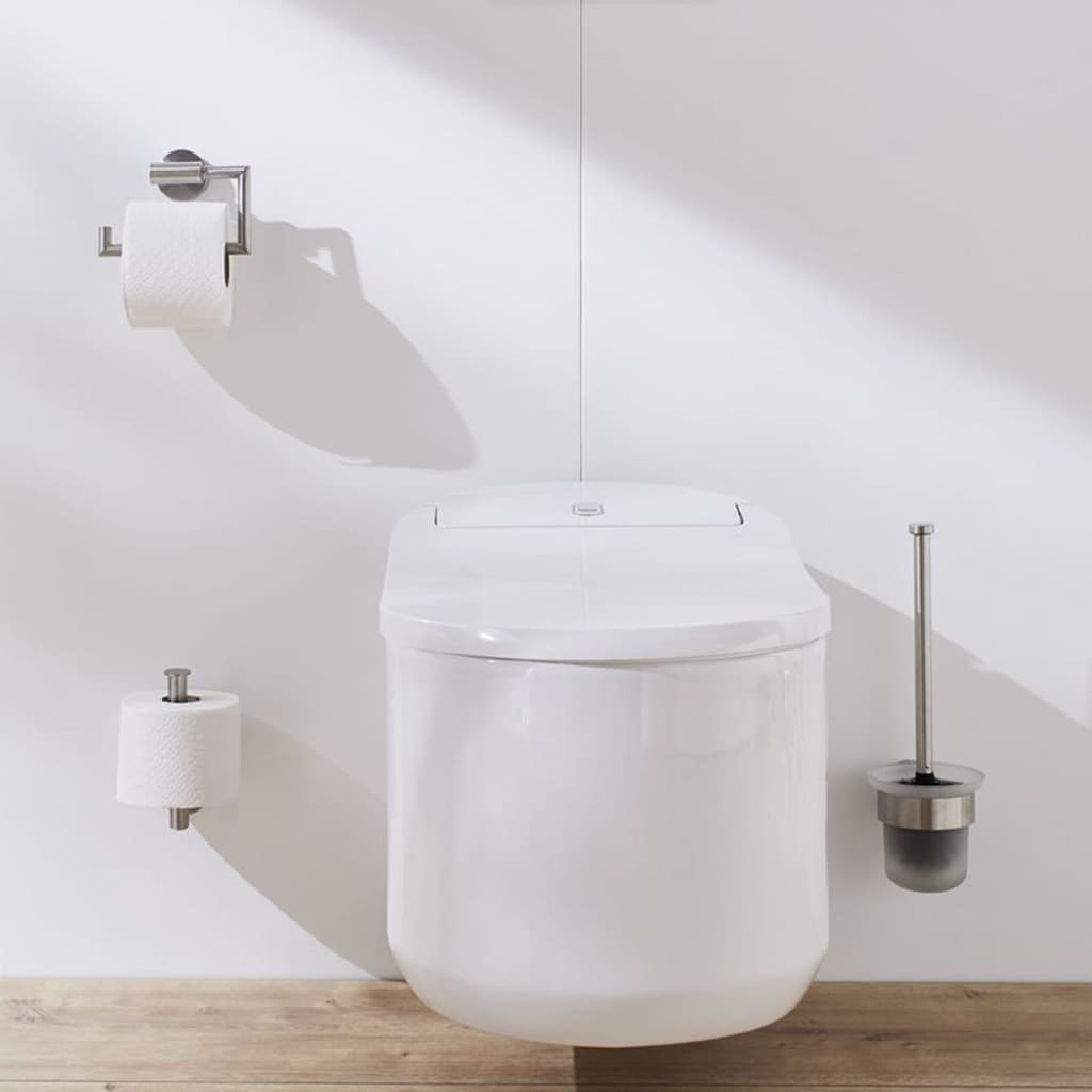 Kleine Wolke Kleine Wolke toilet roll holder Allegra, chrome-coloured