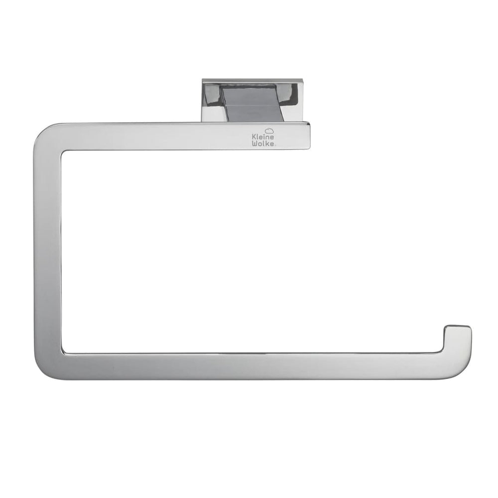 Small cloud towel ring meo silver colored