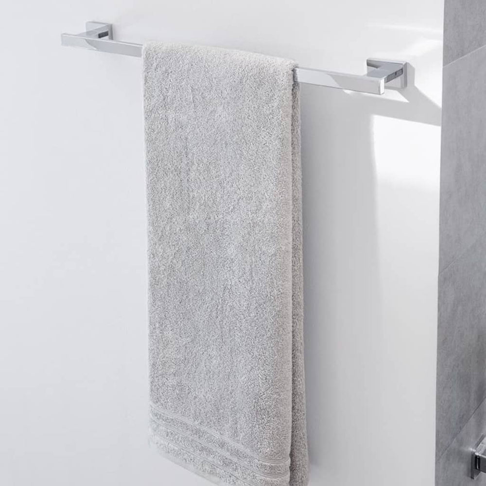 Small cloud towel rod meo silver colored