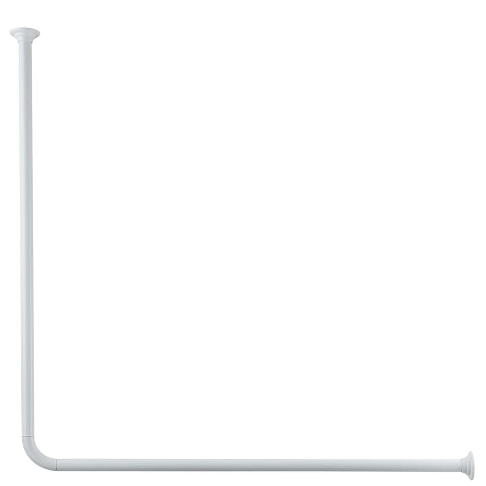 Kleine Wolke shower curtain rod universal 3 sizes white