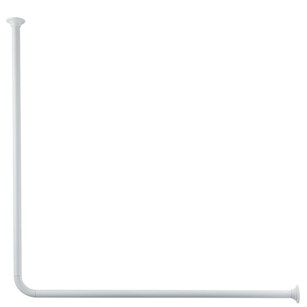 Kleine Wolke shower curtain rod universal 3 sizes white