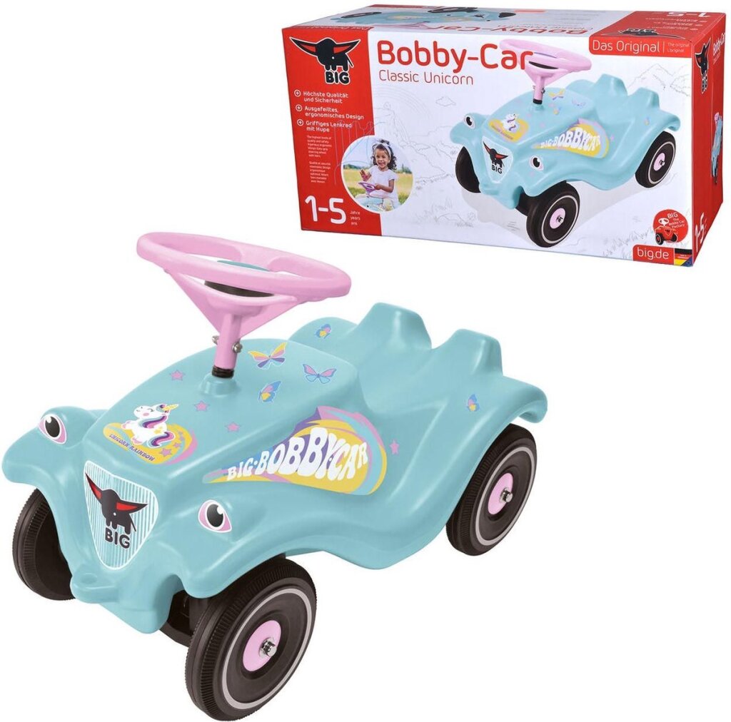 Big Bobby Car Classic Unicorn Walking Car