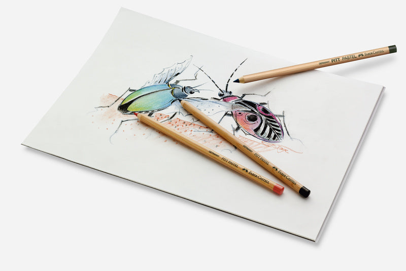 Faber Castell FC-11112 Pastel Pencil Faber-Castell Pitt Metal Pouch A 12 stykker