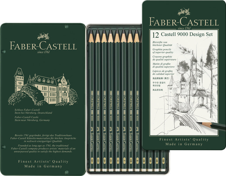 Faber Castell FC-119064 Set di matite 9000 Design