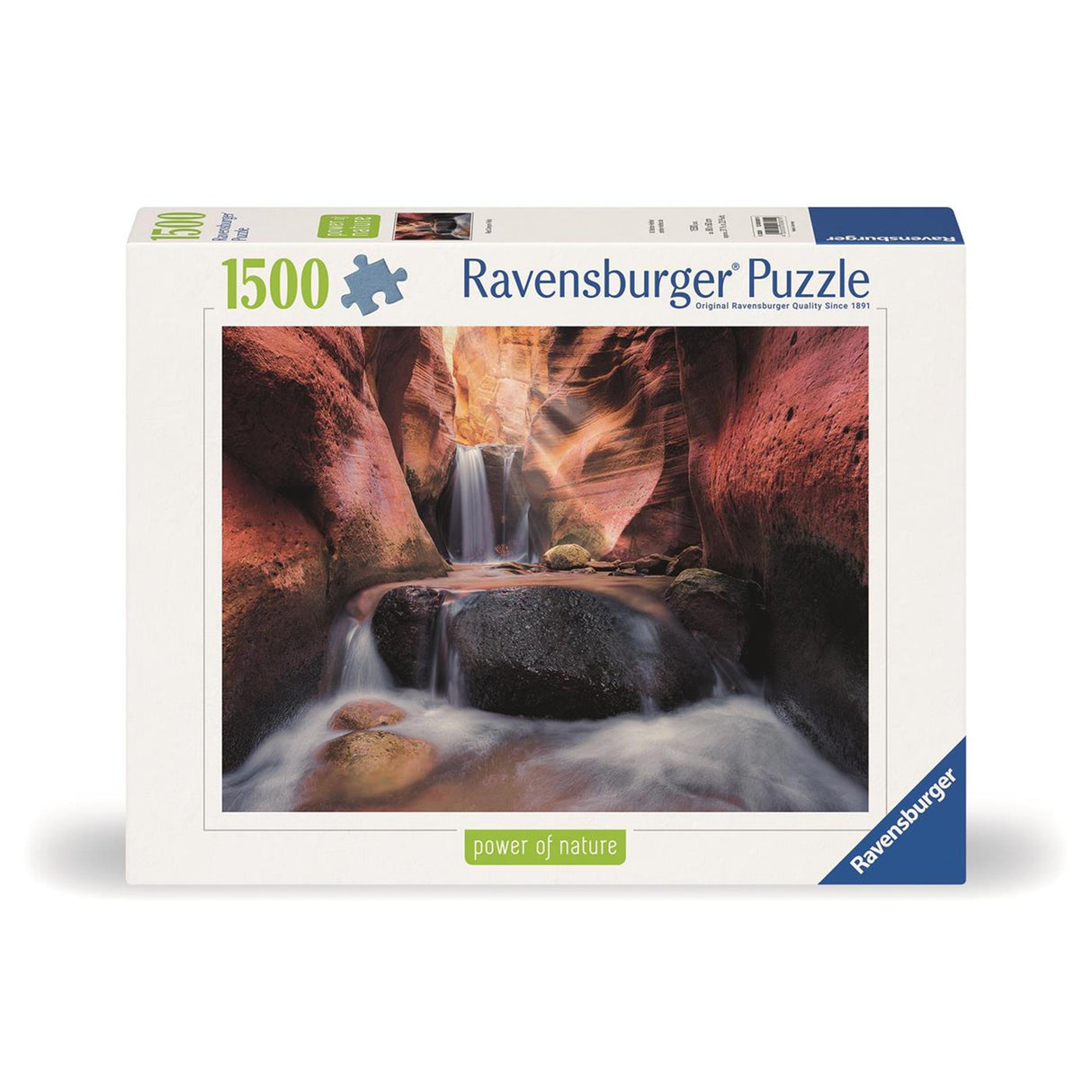 Ravensburger jigsaw puzzle der wasserfall im red canyon, 1500 pcs.