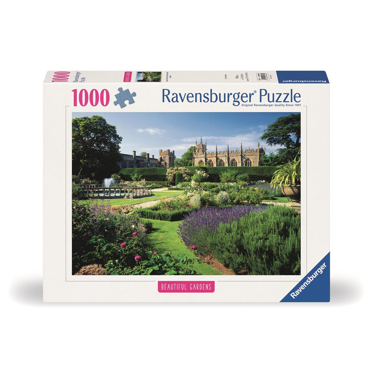 Ravensburger Jigsaw Puzzle Queen's Garden, sud.castle, 1000st.