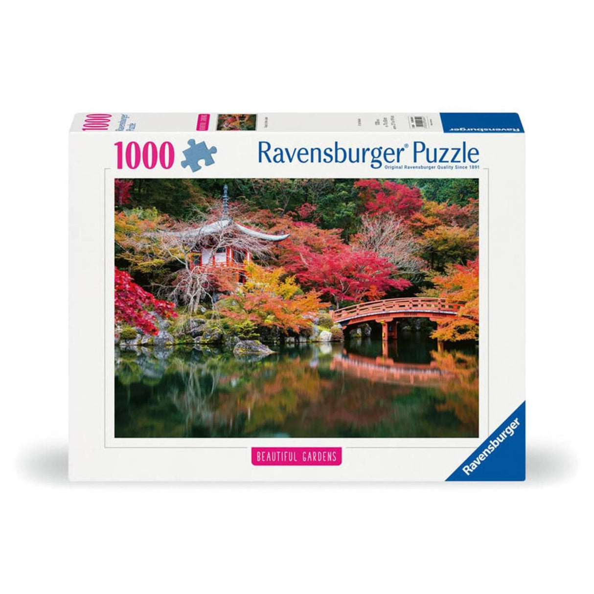 Ravensburger legpuzzel daigo-ji, kyoto, japan, 1000st.