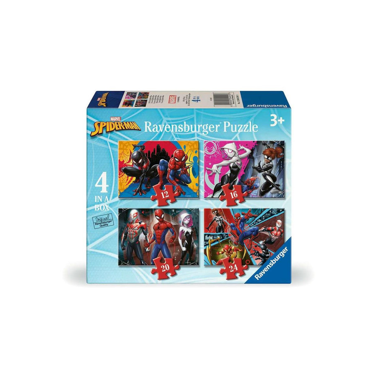 Ravensburger Marvel Spider-Man 4-in-1-Puzzle