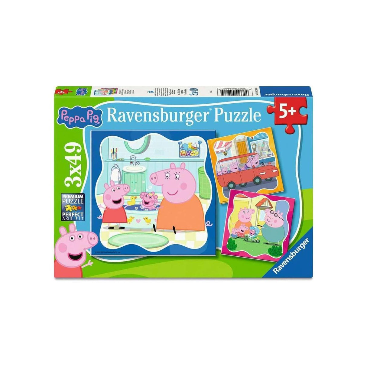 Ravensburger puzzle Peppa Pig 3x49pcs