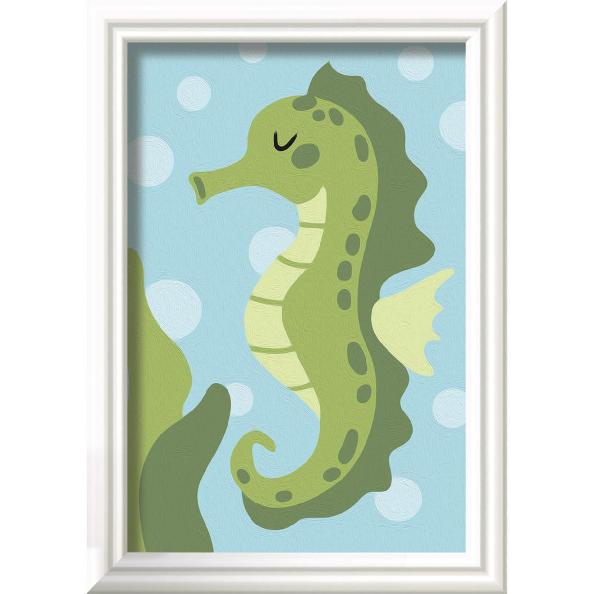 Ravensburger CreArt Malen nach Zahlen Trendiges Seepferdchen